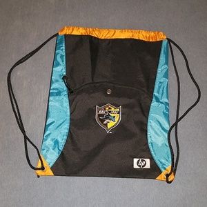 San jose sharks sga drawstring bag with pocket